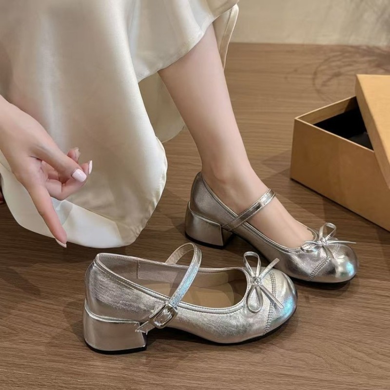 Dress Shoe Pointed - Женские туфли Мэри Джейн с круглым