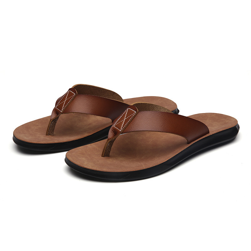 Men'S Shoes Cole Haan - Новые итальянские кожаные шлепанцы для мужчин,