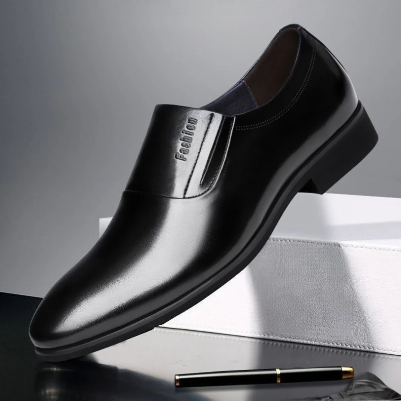 Men Shoes Clearance - Рабочая пошивная социальная обувь для мужчин,