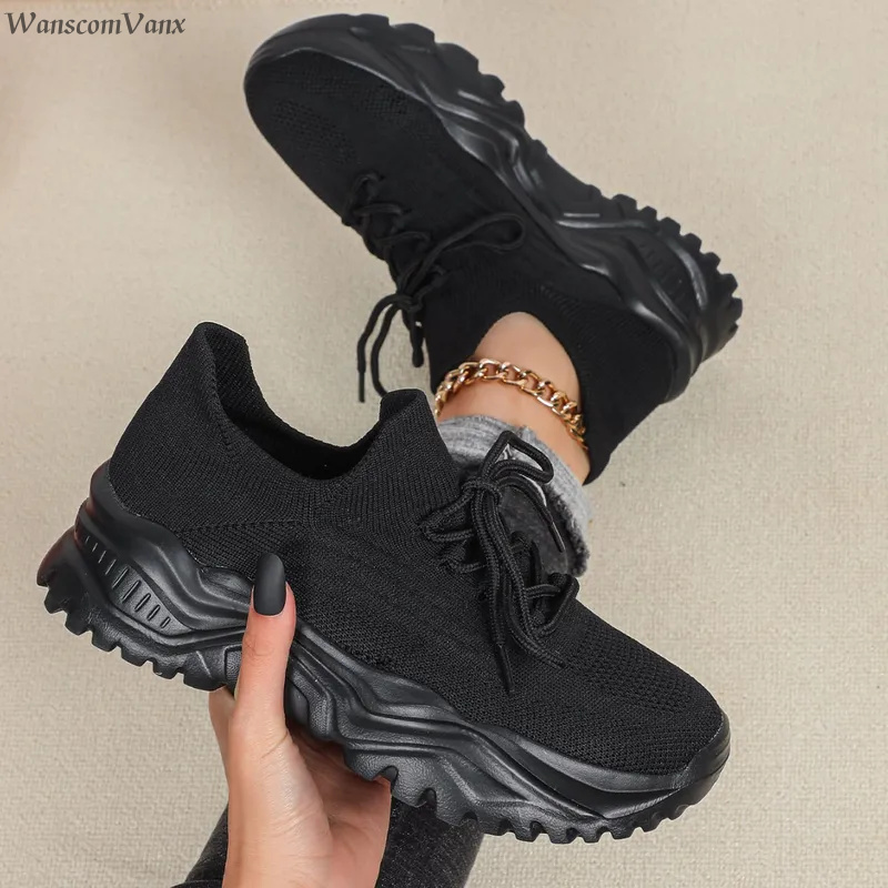 Men Shoes Trainers - Модные массивные кроссовки на платформе для
