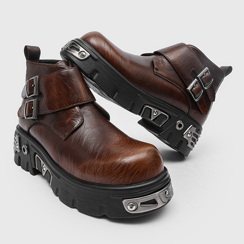 Men'S Shoes Dq - Мужские модные ботинки на платформе в