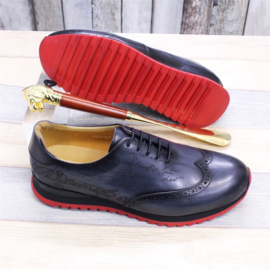 Роскошные дизайнерские мужские – обзор и цена Oxford Brogue Leather