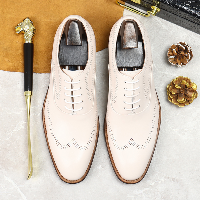 Мужские износостойкие Броги из – обзор и цена Oxford Brogue Leather