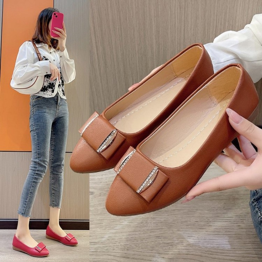 Женские модные повседневные ле – обзор и цена Dress Shoe Pointed
