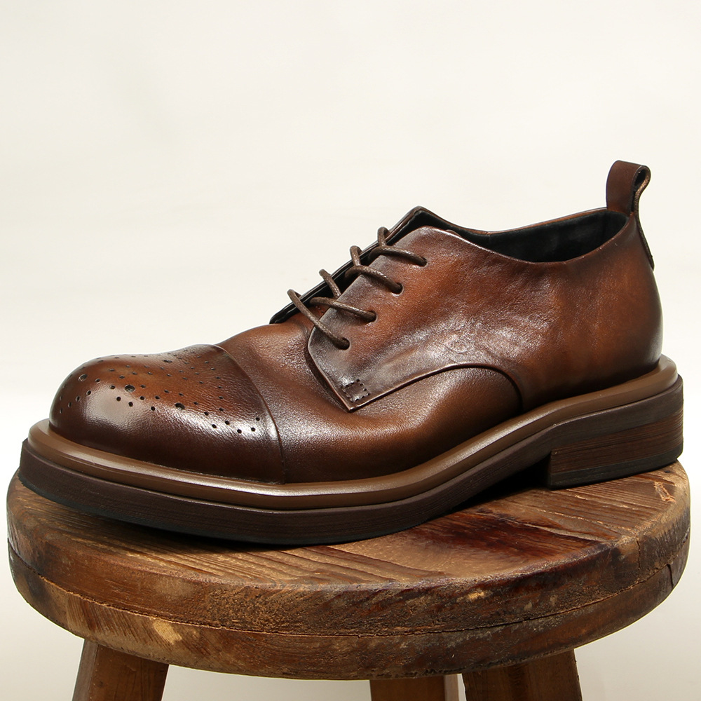 Мужские броги из натуральной к – обзор и цена Oxford Brogue Leather
