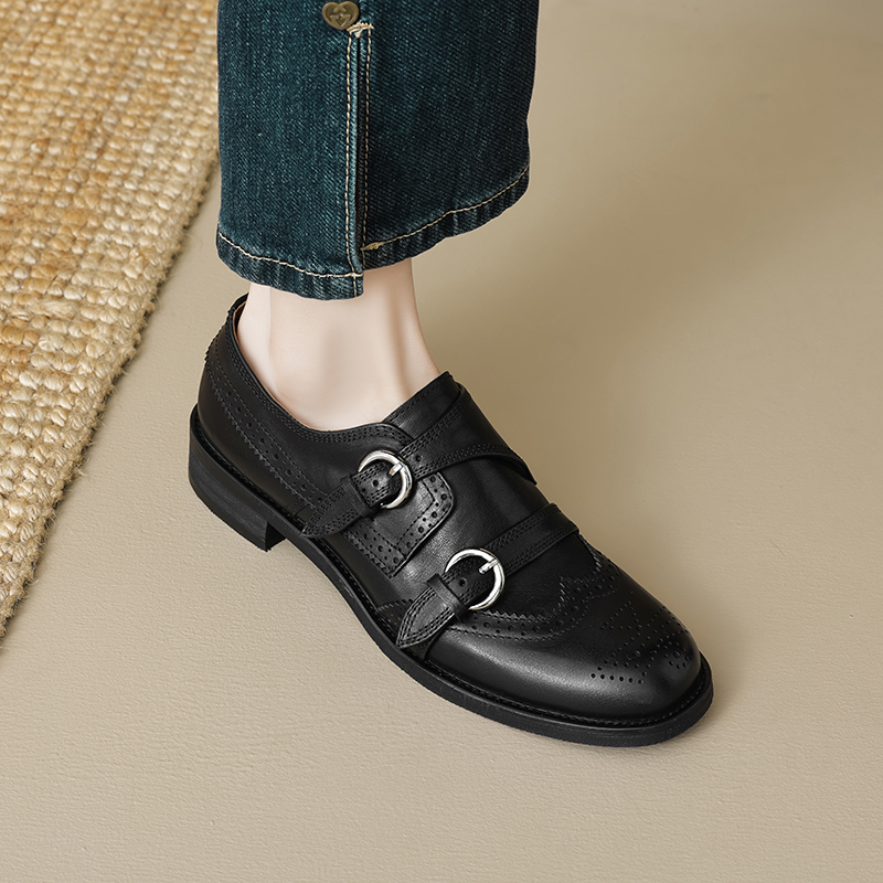 EAGSITY женская обувь из коров – обзор и цена Oxford Brogue Leather