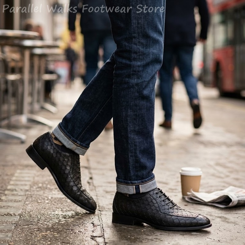 Мужские оксфорды Sartorial из  – обзор и цена Oxford Brogue Leather