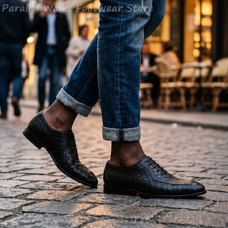 Мужские оксфорды Sartorial из  – обзор и цена Oxford Brogue Leather