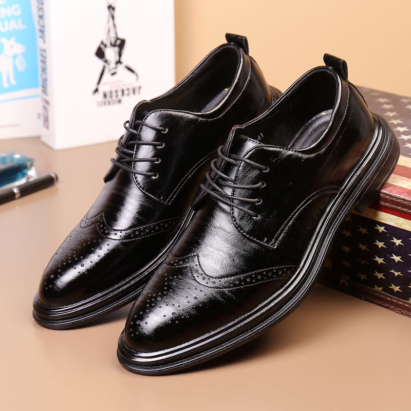 Сплошной цвет, черный, весенне – обзор и цена Men Shoes Clearance
