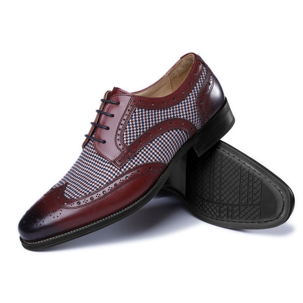 Мужские туфли оксфорды из мягк – обзор и цена Oxford Brogue Leather